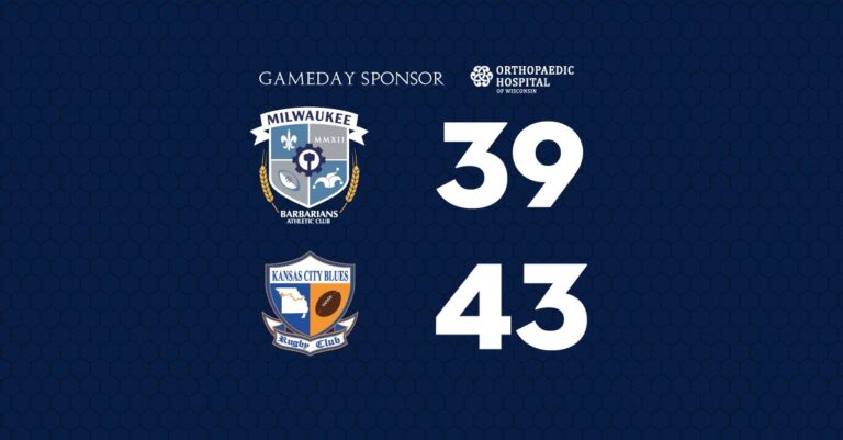 2017 04 01 Milwaukee Rugby Blues Score Sd