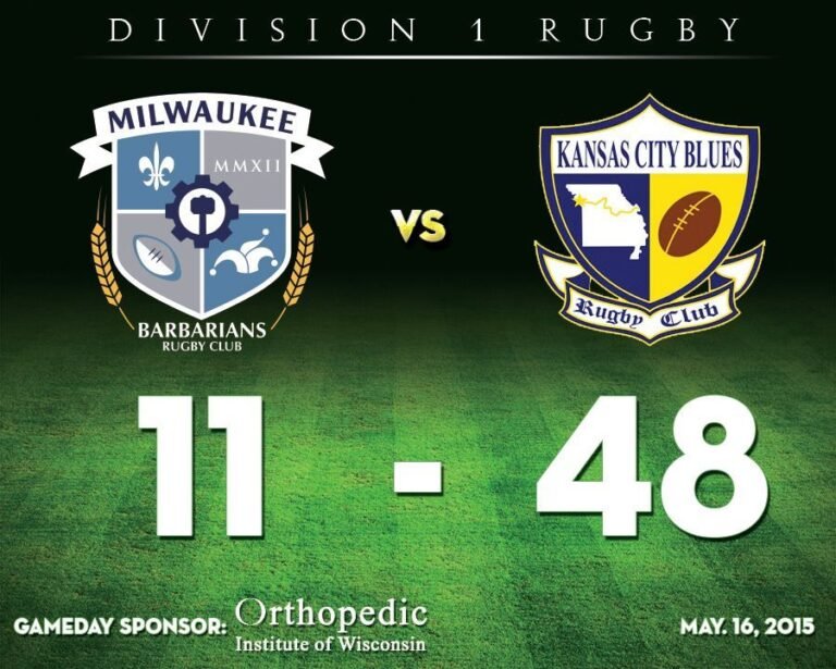 Milwaukee Rugby V Blues 2015 05 16