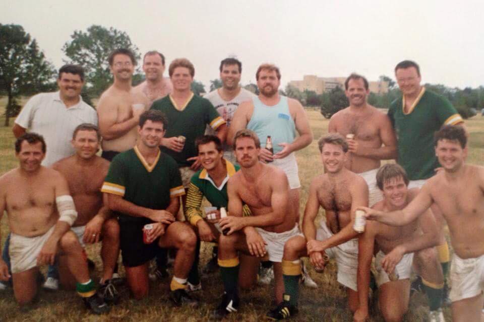 old boys touch rugby n beer in Milwaukee
