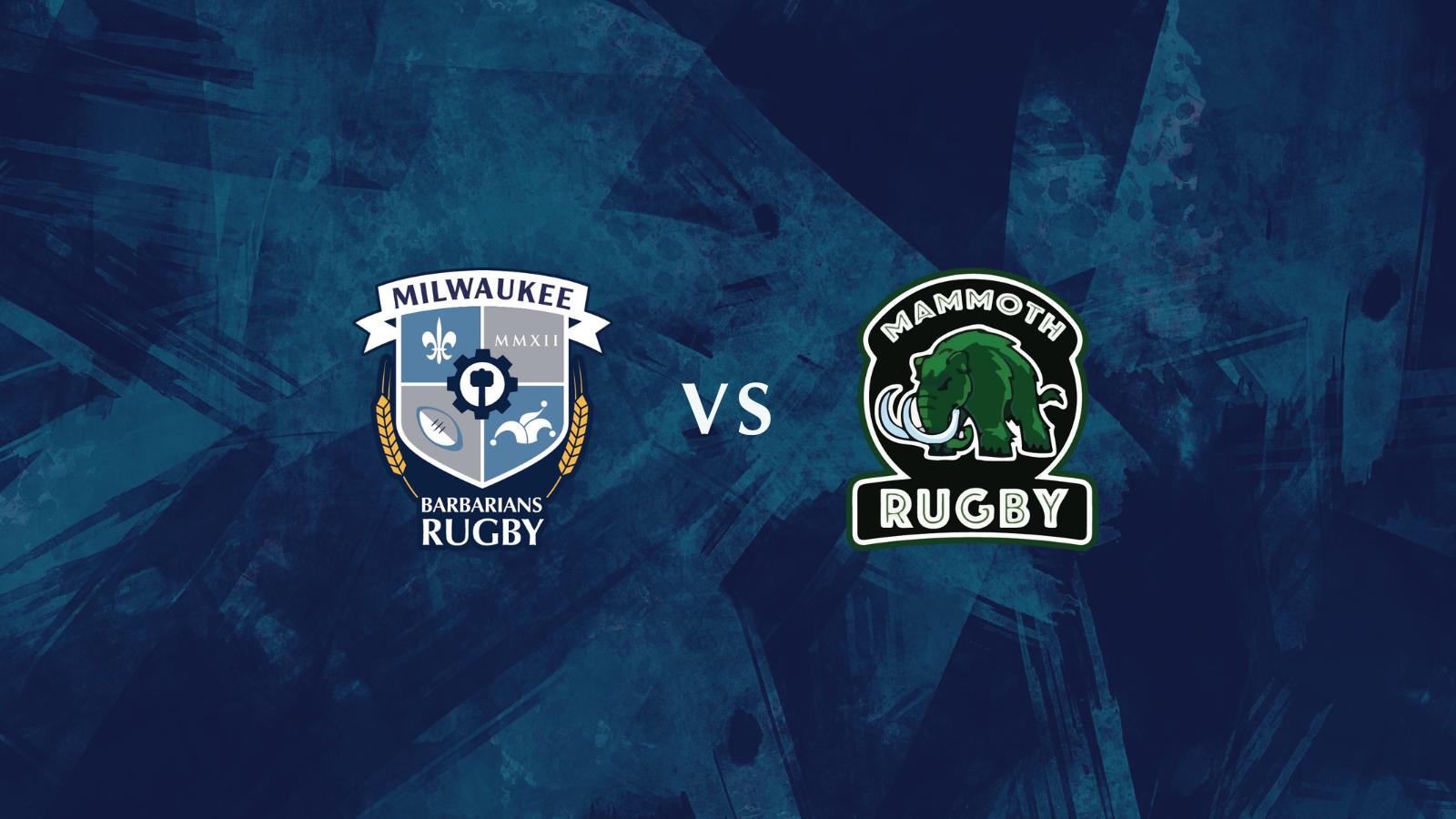 Match Vs Kenosha Mammoths