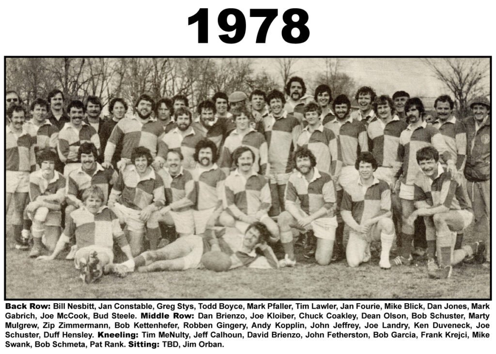 1978 Team Photo